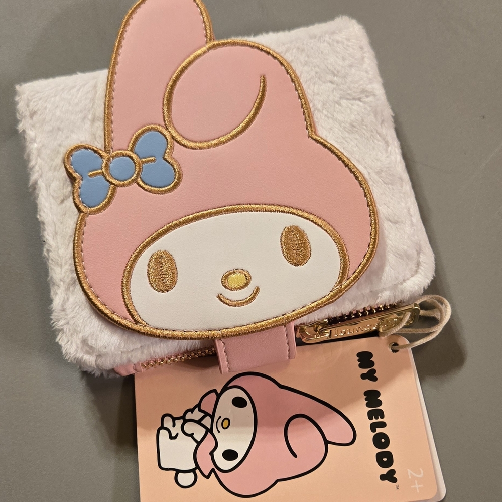 Loungefly Sanrio Exclusive My Melody Plush Cosplay Bifold Wallet